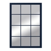 Зеркало квадратное мдф "Florence" синее